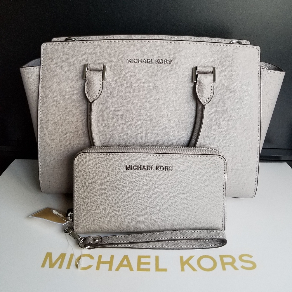 New Michael Kors Selma Bag and Wallet